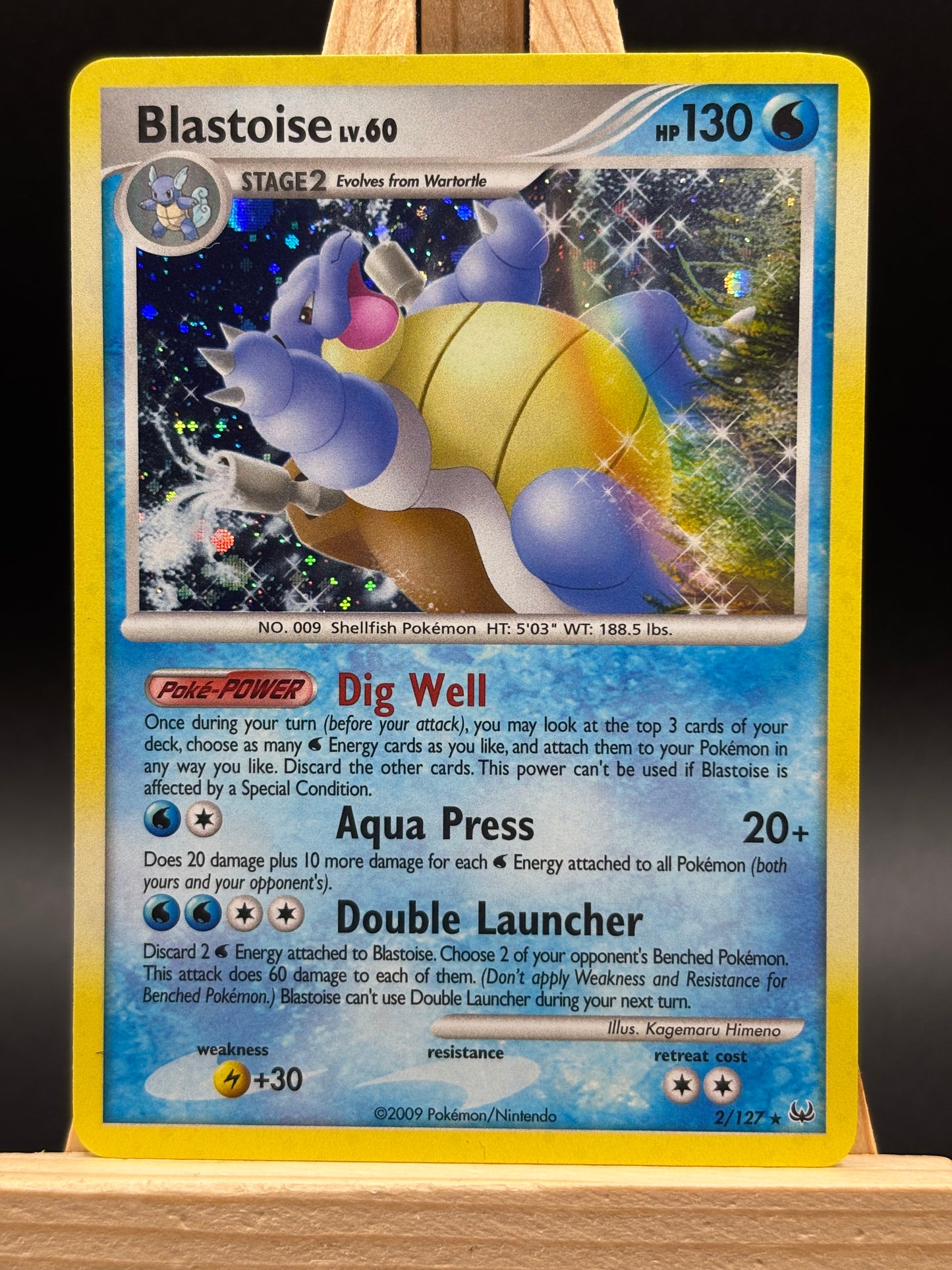 Blastoise Holo - Platinum