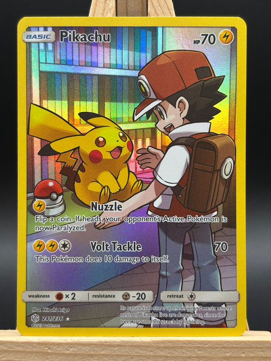 Pikachu Secret Rare - SM Cosmic Eclipse