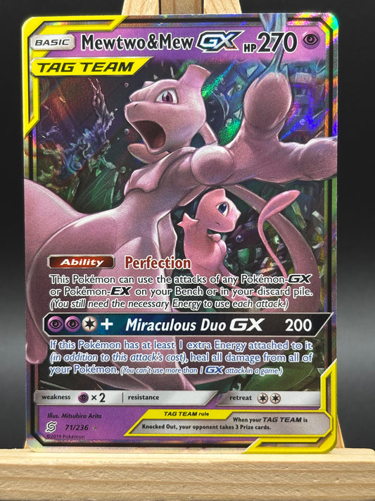 Mewtwo & Mew GX - SM Unified Minds