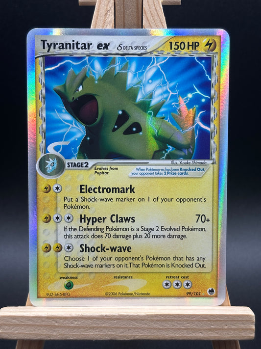 Tyranitar ex (Delta Species) - Dragon Frontiers