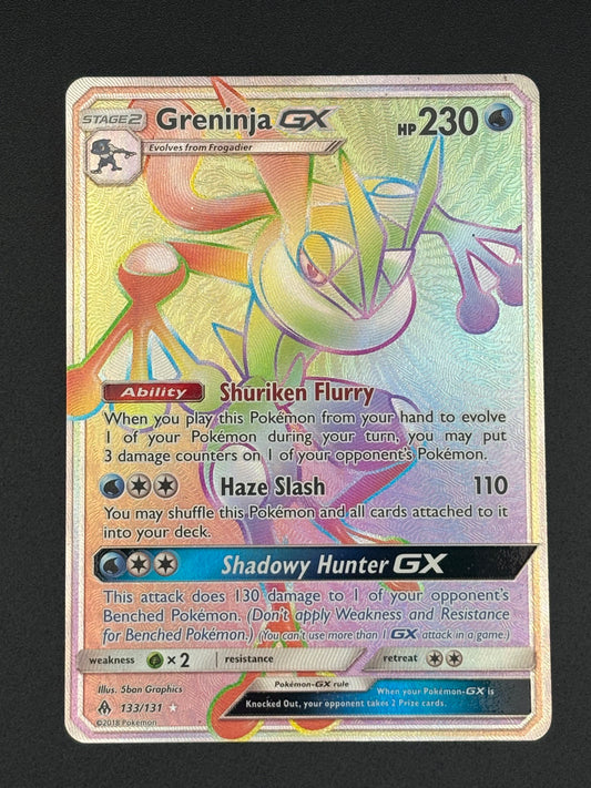 Greninja GX Rainbow 133/131 - Forbidden Light